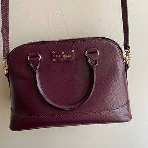 Used Kate Spade Purple/Mauve Crossbody.